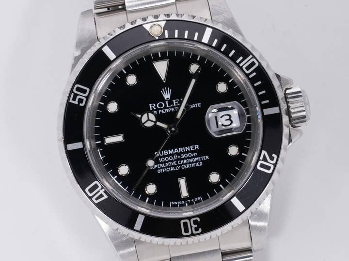 ロレックス サブマリーナー デイト Ref.16610 ステンレススチール ブラック文字盤