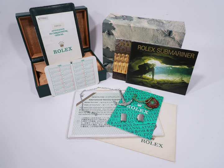 ロレックス サブマリーナー デイト Ref.16610 ステンレススチール ブラック文字盤