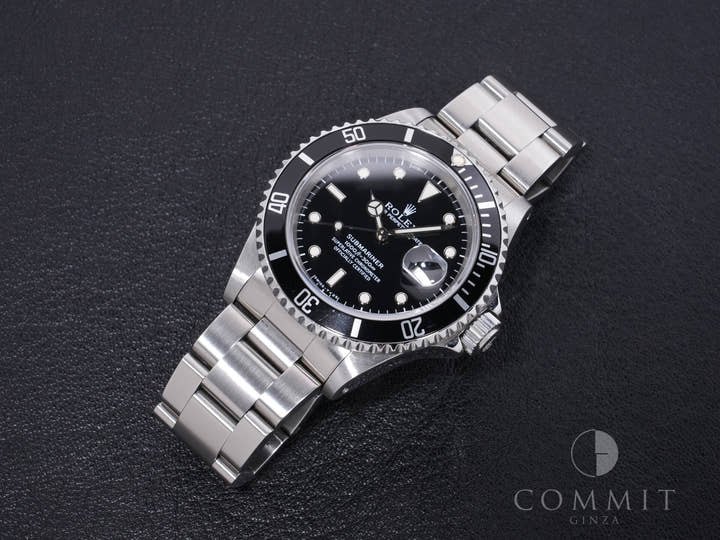 ロレックス サブマリーナー デイト Ref.16610 ステンレススチール ブラック文字盤