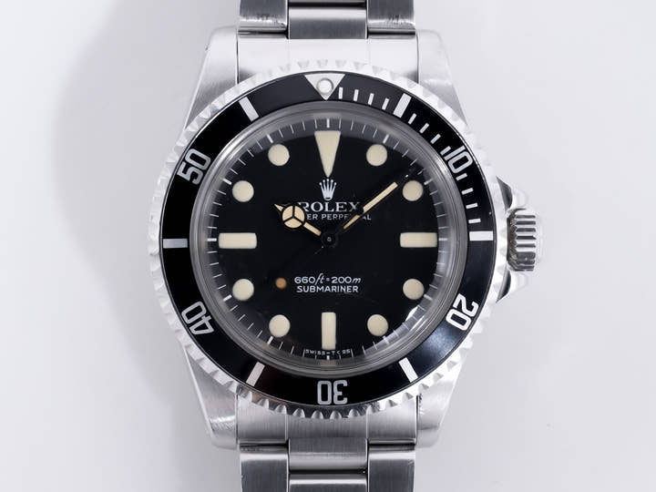 Rolex Submariner Ref. 5513 Stainless Steel Black Dial