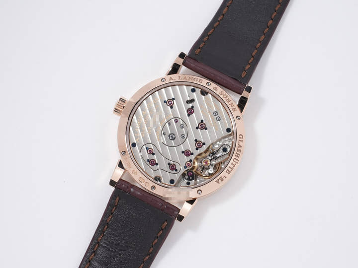 A. Lange & Söhne Little Lange 1 Soirée Ref. 813.043 18K Pink Gold, Black Shell Dial, Pre-owned (Beautiful Condition) rjhjszzf