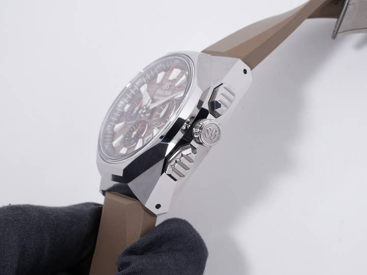 グランドセイコー スポーツコレクション テンタグラフ Ref.SLGC009 ブリリアントハードチタン ブラウン文字盤 美品 ci7ocr55