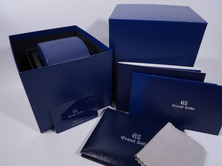 グランドセイコー スポーツコレクション テンタグラフ Ref.SLGC009 ブリリアントハードチタン ブラウン文字盤 美品 ci7ocr55