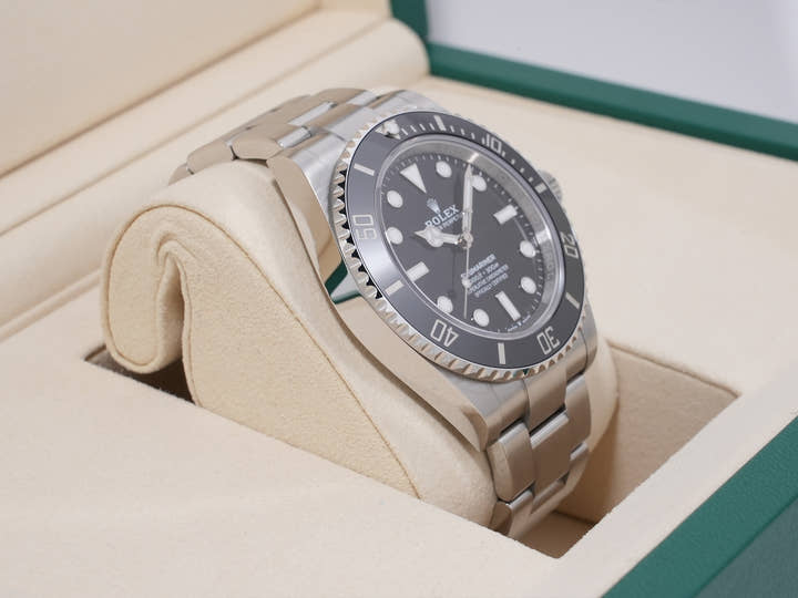 ロレックス サブマリーナー ノンデイト Ref.124060 ステンレススチール ブラック文字盤 未使用 o5rmcgzr