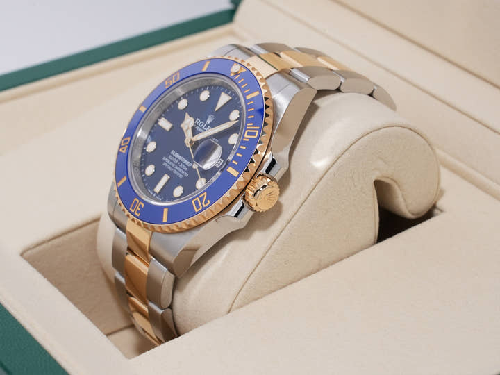 ロレックス サブマリーナー デイト Ref.126613LB ステンレススチール/イエローゴールド ブルー文字盤