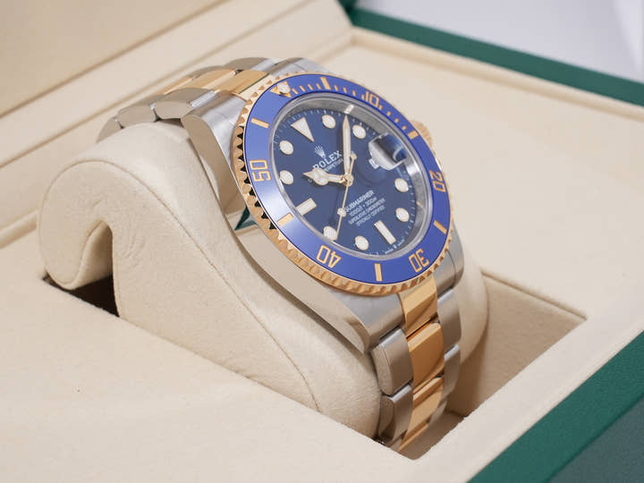 ロレックス サブマリーナー デイト Ref.126613LB ステンレススチール/イエローゴールド ブルー文字盤