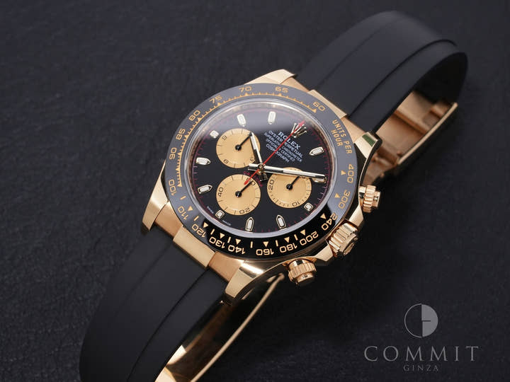 ロレックス デイトナ Ref.116518LN イエローゴールド ブラックxシャンパン文字盤