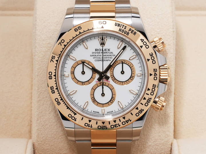 ロレックス デイトナ Ref.126503 ステンレススチール/イエローゴールド ホワイト文字盤 中古 w5oa2o56