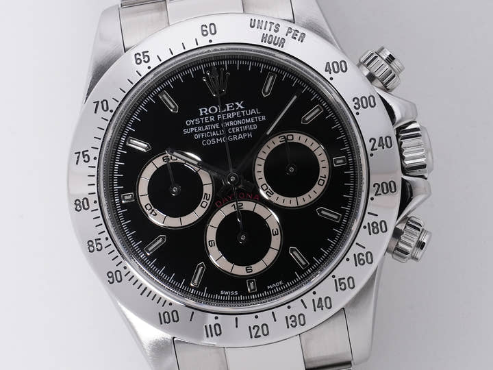 Rolex Daytona El Primero Ref. 16520 Stainless Steel Black Dial