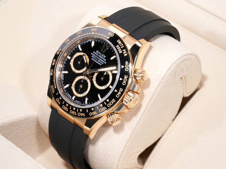 ロレックス デイトナ Ref.126518LN イエローゴールド ブラック文字盤 未使用 k8s75mfo