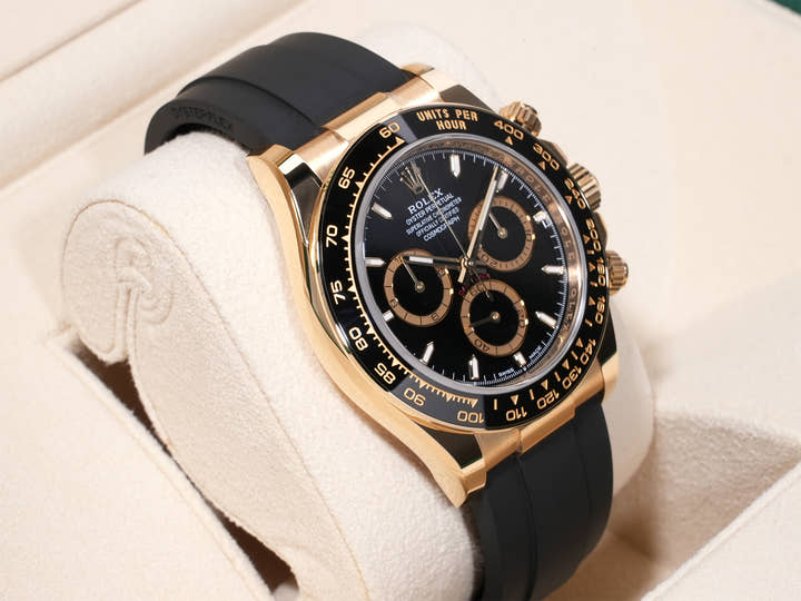 ロレックス デイトナ Ref.126518LN イエローゴールド ブラック文字盤 未使用 k8s75mfo