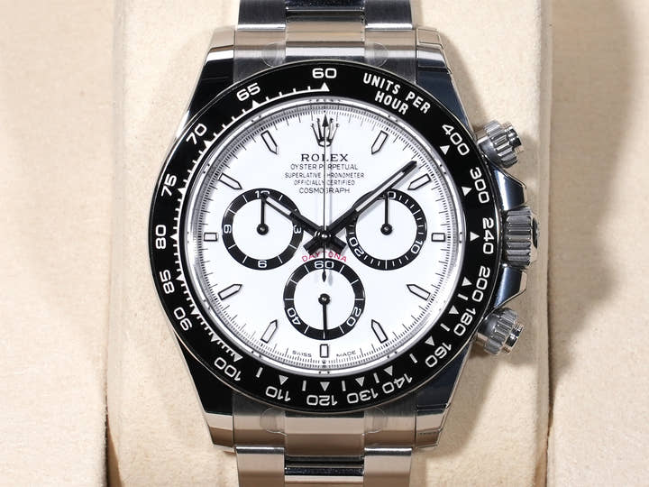 ロレックス デイトナ Ref.126500LN ステンレススチール ホワイト文字盤 未使用 auqdux5s