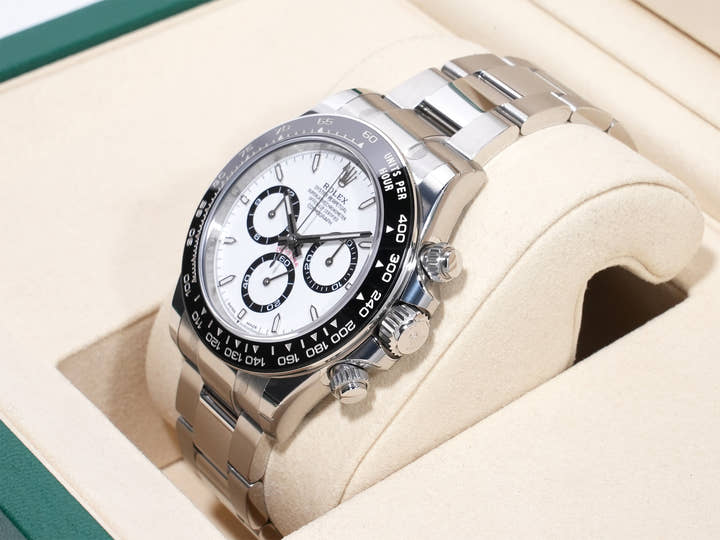 ロレックス デイトナ Ref.126500LN ステンレススチール ホワイト文字盤 未使用 auqdux5s