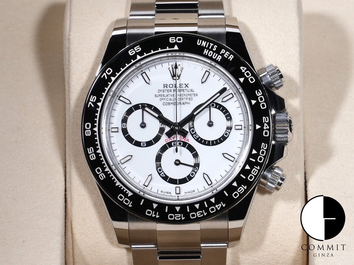 ロレックス デイトナ Ref.126500LN ステンレススチール ホワイト文字盤