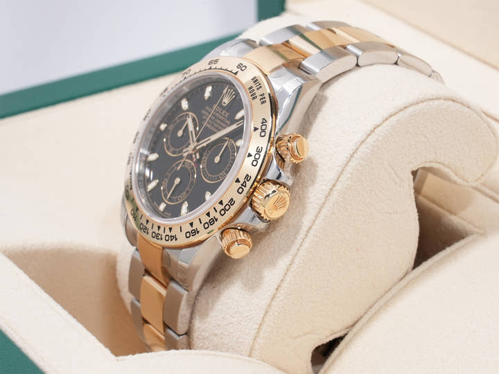 ロレックス デイトナ Ref.116503 ステンレススチール/イエローゴールド ブラック文字盤 美品 6c8bket2