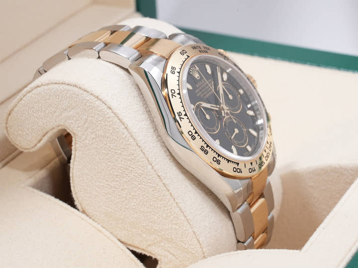 ロレックス デイトナ Ref.116503 ステンレススチール/イエローゴールド ブラック文字盤 美品 6c8bket2