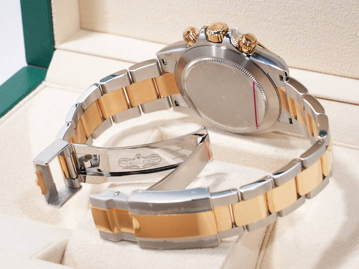 ロレックス デイトナ Ref.116503 ステンレススチール/イエローゴールド ブラック文字盤 美品 6c8bket2