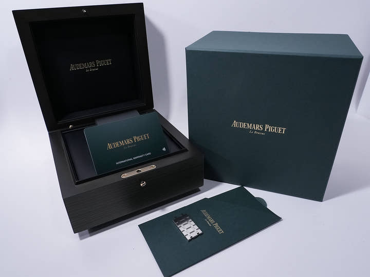 オーデマピゲ ロイヤルオーク Ref.15510ST.OO.1320ST.06 ステンレススチール ナイトブルー文字盤 美中古 rwwfa7jq