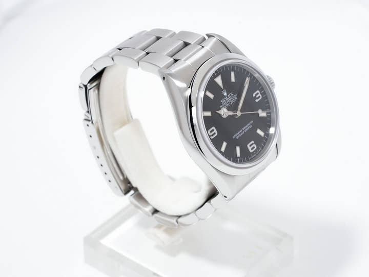 ロレックス エクスプローラーI Ref.14270 ステンレススチール ブラック文字盤 中古 k9pnrvda