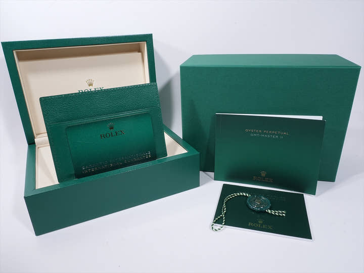 Rolex GMT-Master II Ref. 126710GRNR Stainless Steel Black Dial Oyster Bracelet Unused 7wwjb6sr