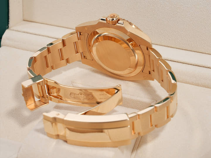 ロレックス サブマリーナー デイト Ref.116618LN イエローゴールド ブラック文字盤 極美品 i7styddw