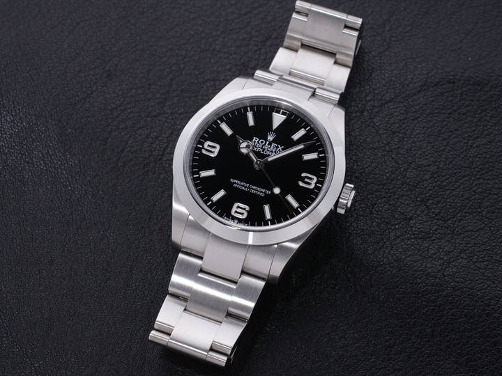 ロレックス エクスプローラー40 Ref.224270 ステンレススチール ブラック文字盤 オイスターブレスレット 中古 b9mar5nj