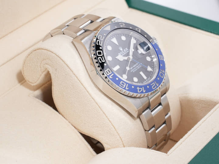 Rolex GMT-Master II Ref. 126710BLNR Stainless Steel Black Dial Oyster Bracelet