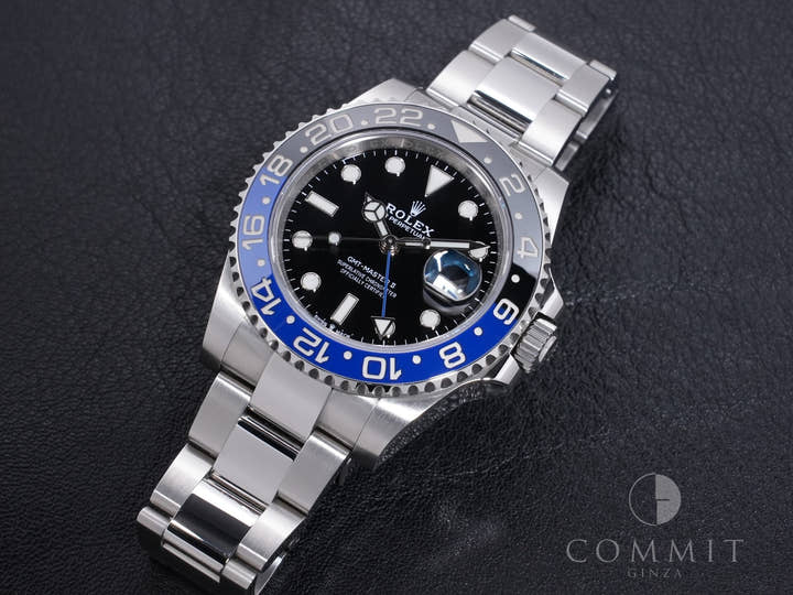 Rolex GMT-Master II Ref. 126710BLNR Stainless Steel Black Dial Oyster Bracelet