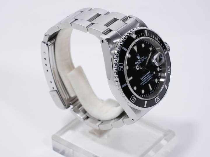 ロレックス サブマリーナー デイト Ref.16610 ステンレススチール ブラック文字盤 中古 33edh7mz