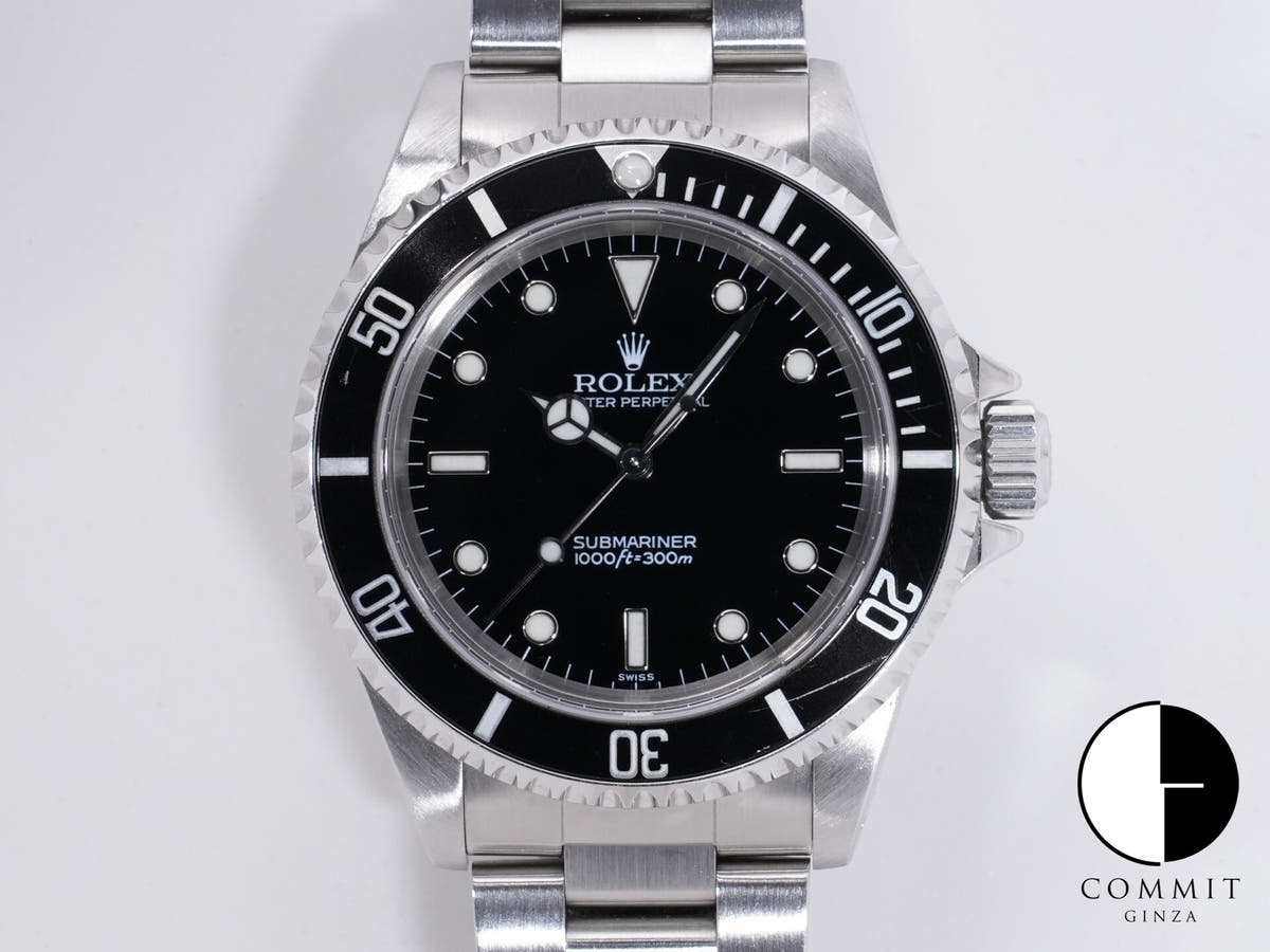 Rolex Submariner No-Date Ref. 14060 Stainless Steel Black Dial