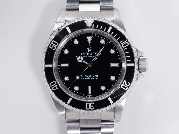 Rolex Submariner No-Date Ref. 14060 Stainless Steel Black Dial