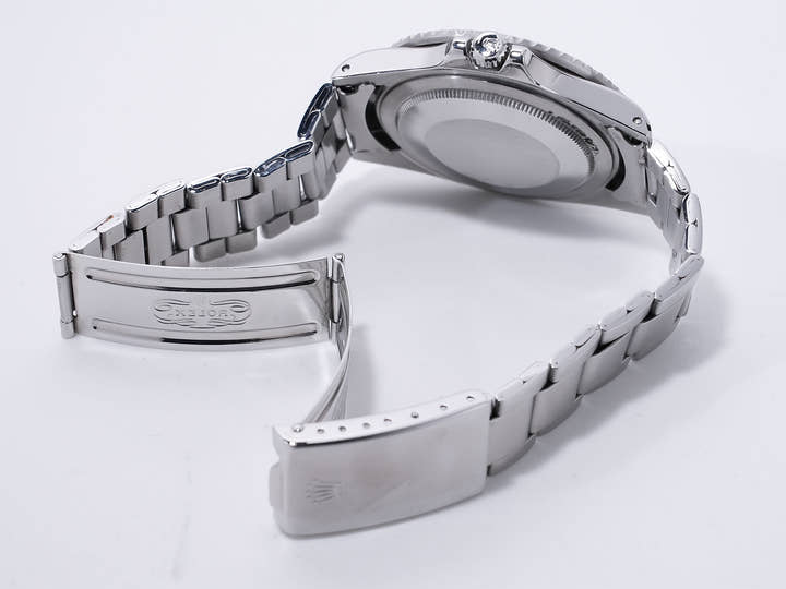 ロレックス GMTマスター Ref.1675 ステンレススチール ブラック文字盤 中古 fovy9ro5 オイスターブレスレット