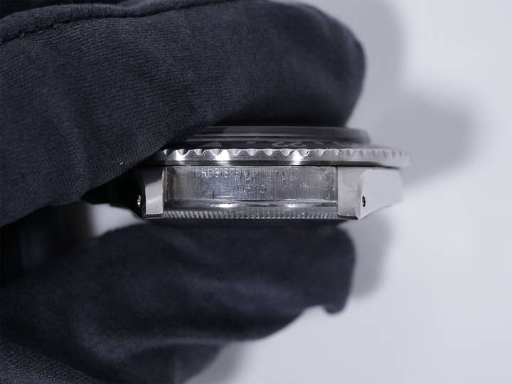 ロレックス GMTマスター Ref.1675 ステンレススチール ブラック文字盤 中古 fovy9ro5 オイスターブレスレット