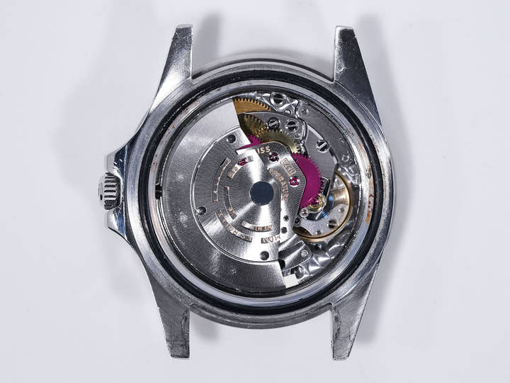 ロレックス GMTマスター Ref.1675 ステンレススチール ブラック文字盤 中古 fovy9ro5 オイスターブレスレット