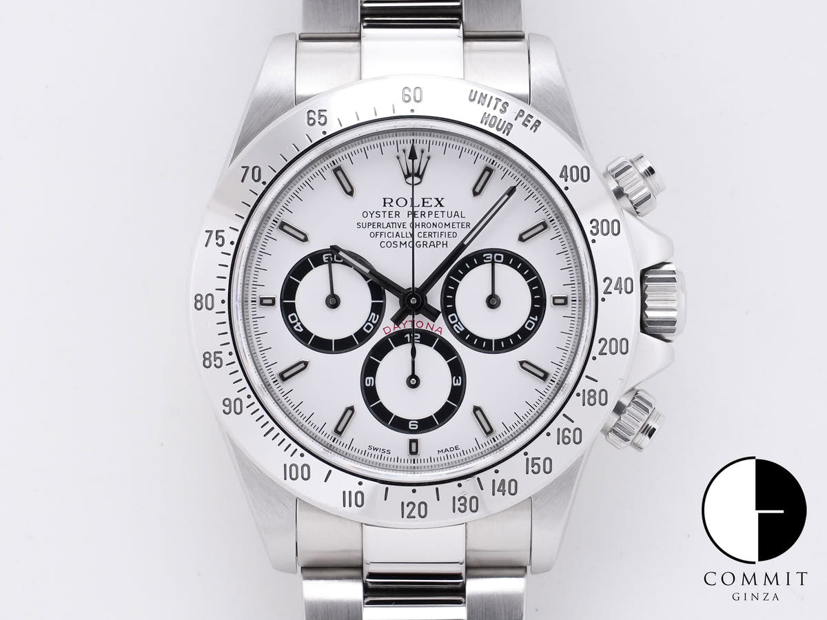 Rolex Daytona El Primero Ref. 16520 Stainless Steel White Dial