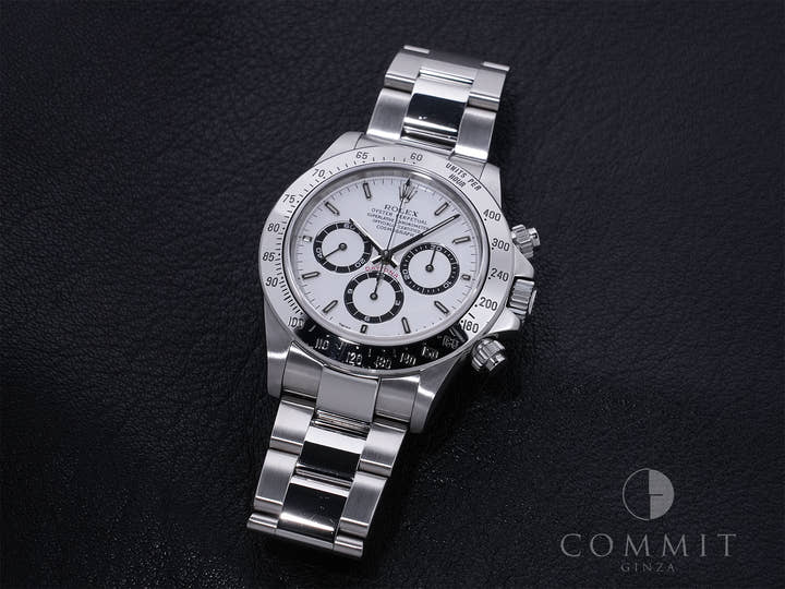 Rolex Daytona El Primero Ref. 16520 Stainless Steel White Dial