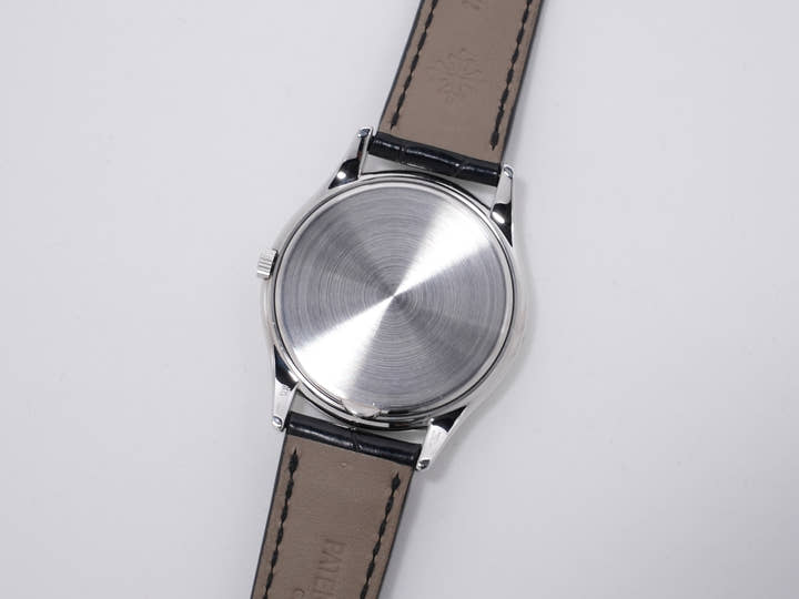 Patek Philippe Perpetual Calendar Ref. 3940P Platinum Silver Dial Pre-owned s2sum9ee