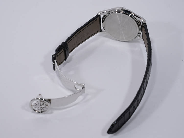 Patek Philippe Perpetual Calendar Ref. 3940P Platinum Silver Dial Pre-owned s2sum9ee