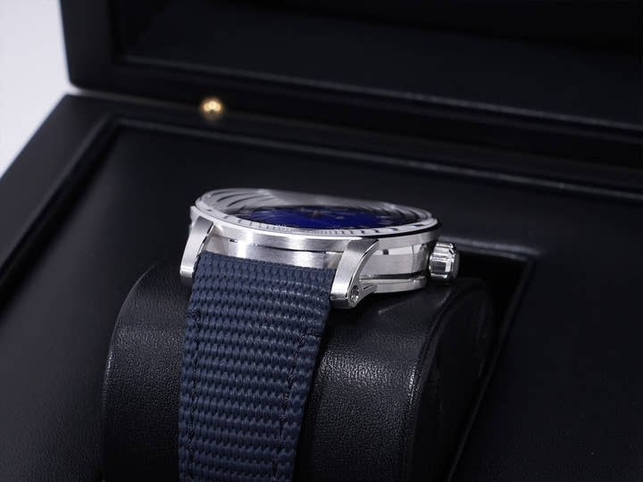 Audemars Piguet CODE 11.59 by Audemars Piguet Bolshoi Limited Edition Ref. 15210BC.OO.A321CR.99 White Gold Smoked Blue Enamel Dial, Pre-owned (Excellent Condition) axg79hf9