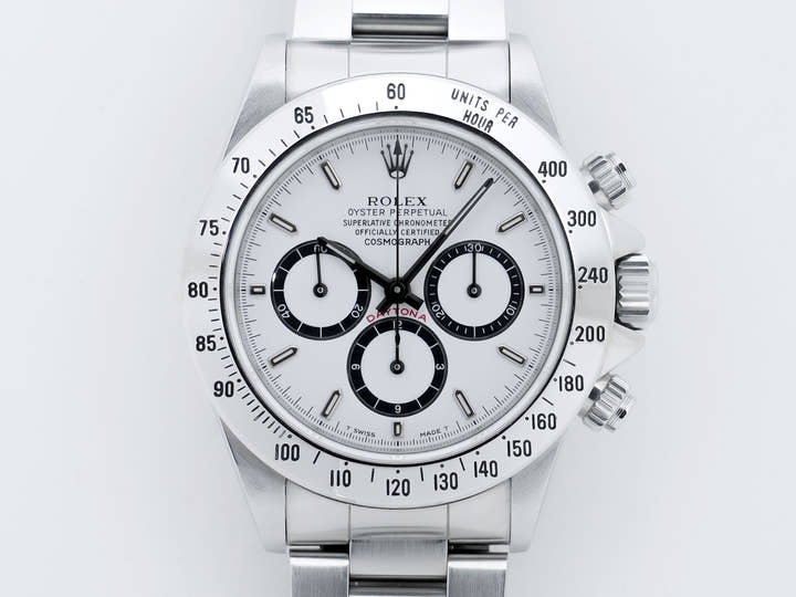 ロレックス デイトナ エルプリメロ Ref.16520 ステンレススチール ホワイト文字盤 中古 9vgy2hfm
