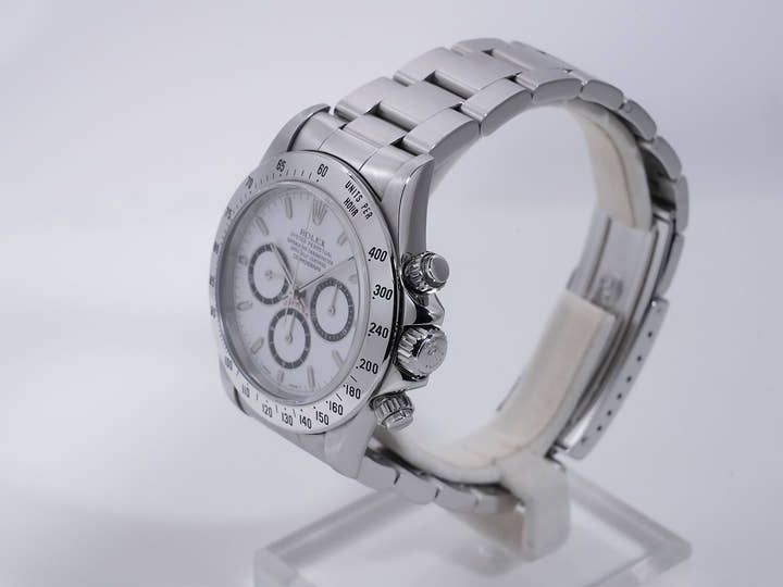 ロレックス デイトナ エルプリメロ Ref.16520 ステンレススチール ホワイト文字盤 中古 9vgy2hfm