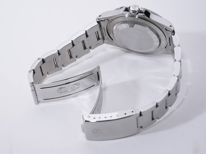 ロレックス エクスプローラーII Ref.16570 ステンレススチール ブラック文字盤 オイスターブレスレット 中古 389ufqsz