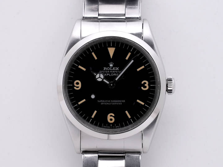 ロレックス エクスプローラーI Ref.1016 ステンレススチール ブラック文字盤 中古 cohcjv9e