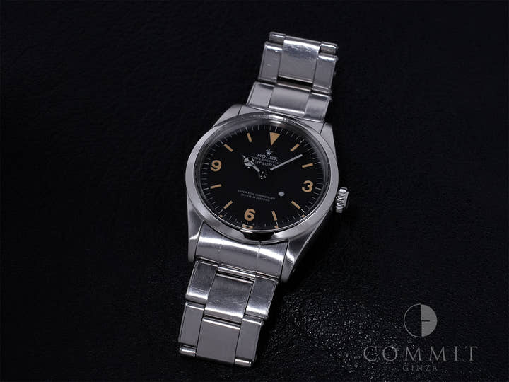 ロレックス エクスプローラーI Ref.1016 ステンレススチール ブラック文字盤 中古 cohcjv9e