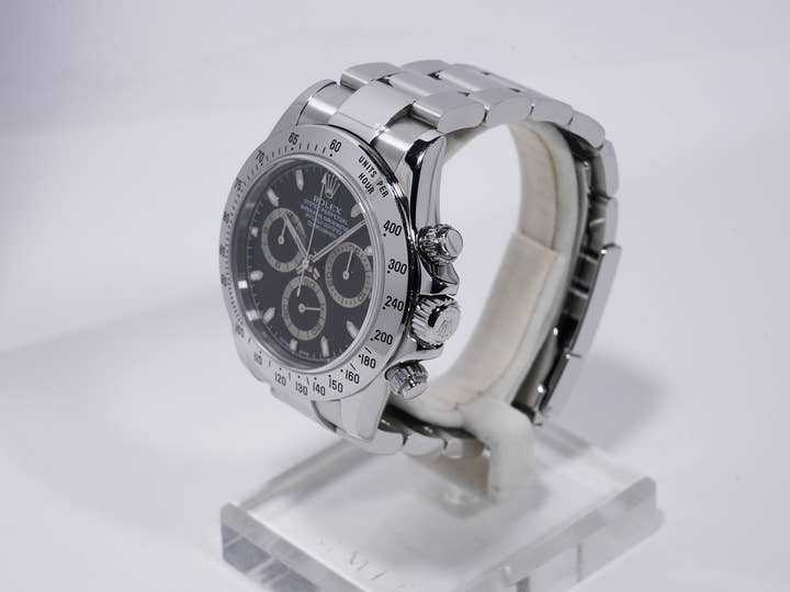 ロレックス デイトナ Ref.116520 ステンレススチール ブラック文字盤 中古 9dq8uv8i