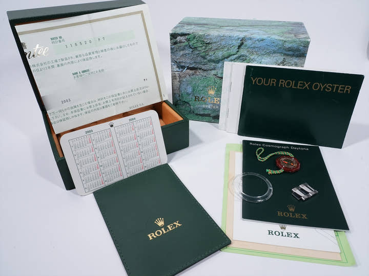 ロレックス デイトナ Ref.116520 ステンレススチール ブラック文字盤 中古 9dq8uv8i