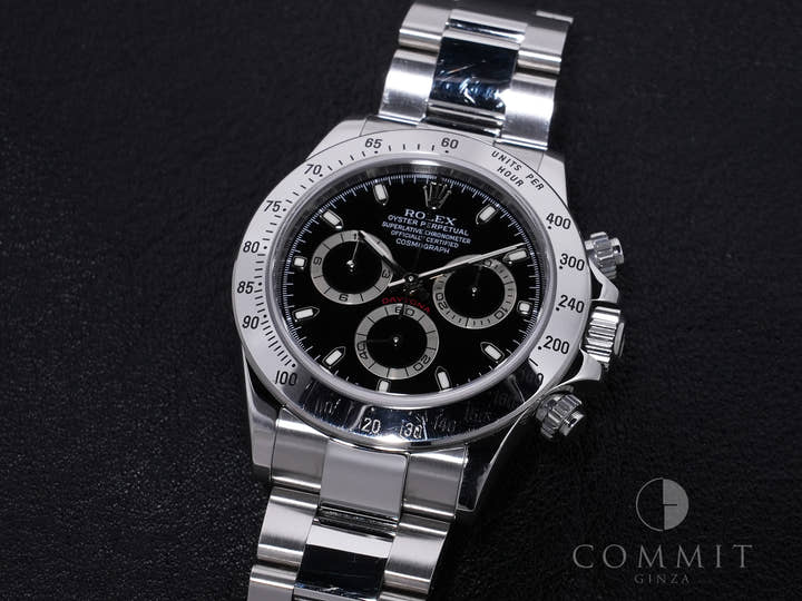 ロレックス デイトナ Ref.116520 ステンレススチール ブラック文字盤 中古 9dq8uv8i