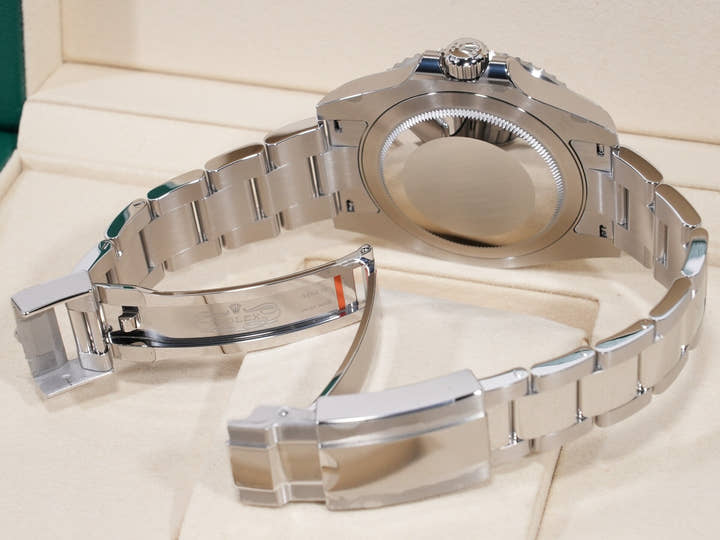 Rolex GMT-Master II Ref. 126710GRNR Stainless Steel Black Dial Oyster Bracelet Unused vochmecd