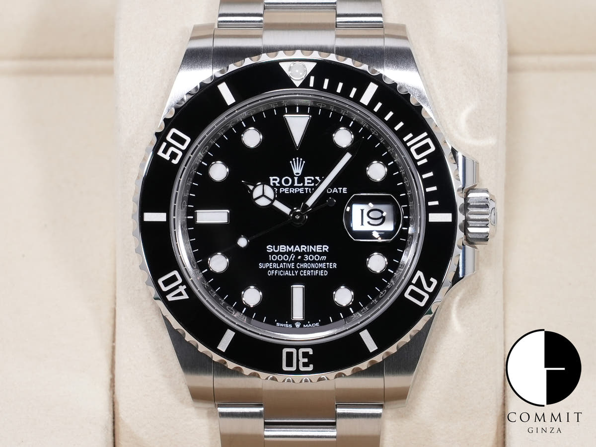 Rolex Submariner Date Ref. 126610LN Stainless Steel Black Dial Unused by toe9xs