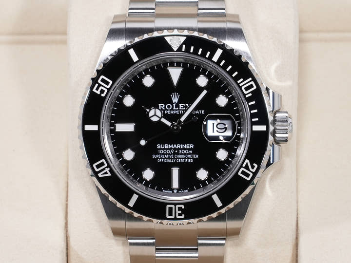 Rolex Submariner Date Ref. 126610LN Stainless Steel Black Dial Unused by toe9xs